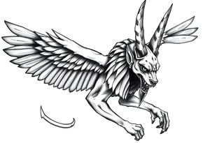 Anubis Egypt god tattoo idea