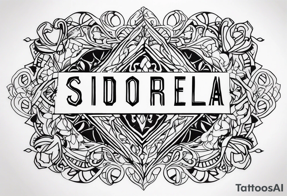 name sidorela tattoo idea