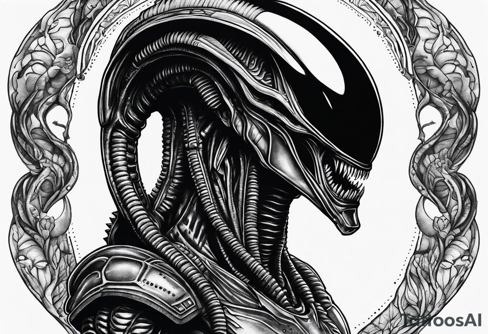 Xenomorph tattoo idea