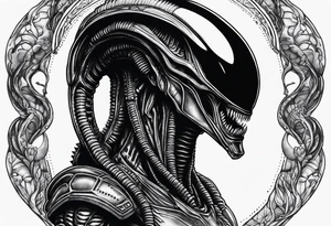 Xenomorph tattoo idea