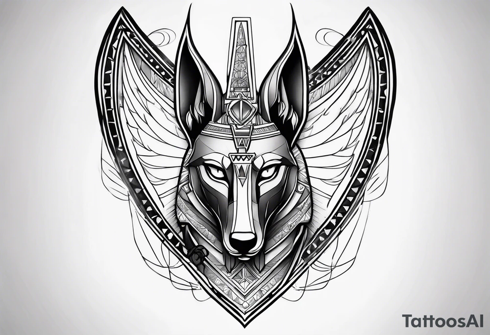 Anubis tattoo idea