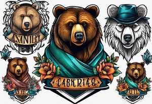 Bear Family tattoo idea