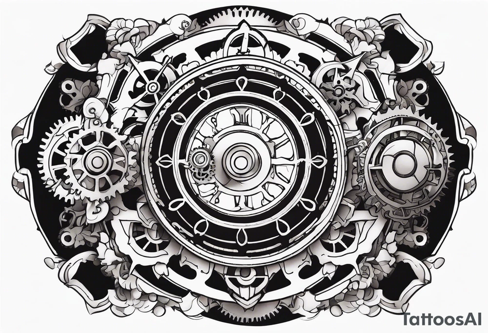 Steampunk Gear tattoo idea