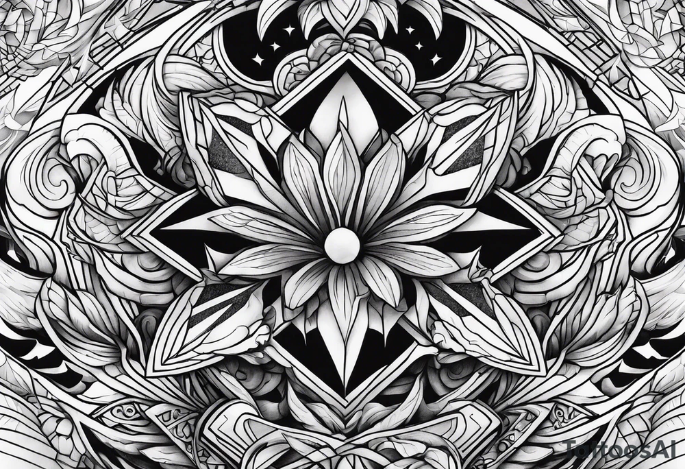 Hellscape tattoo idea