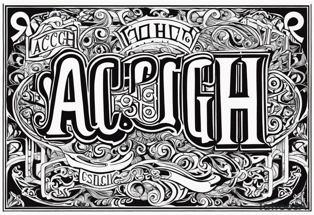 ACCGH tattoo idea