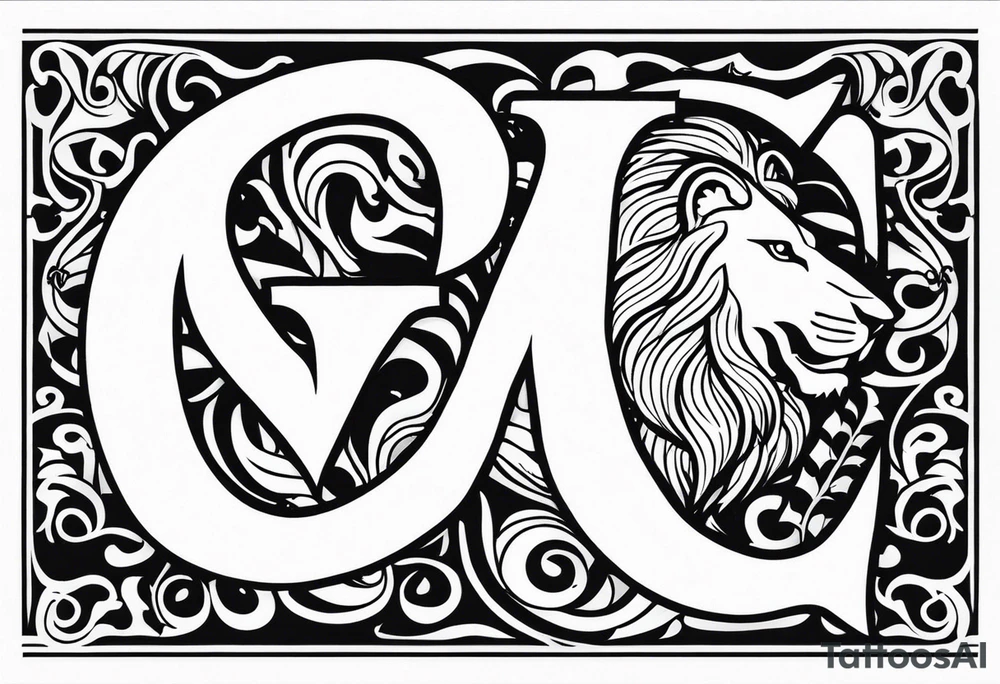 Valhalla lion tattoo idea