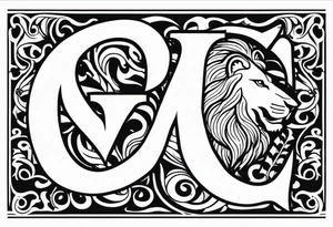 Valhalla lion tattoo idea