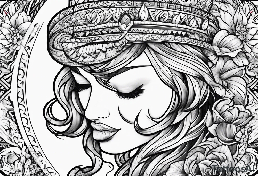 Script work tattoo idea
