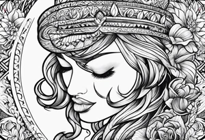 Script work tattoo idea