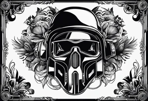 Daft Punkt musik tattoo idea