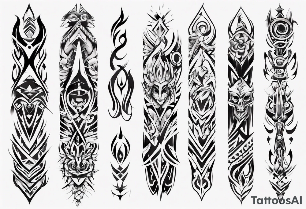 arm sleeve tattoo tattoo idea