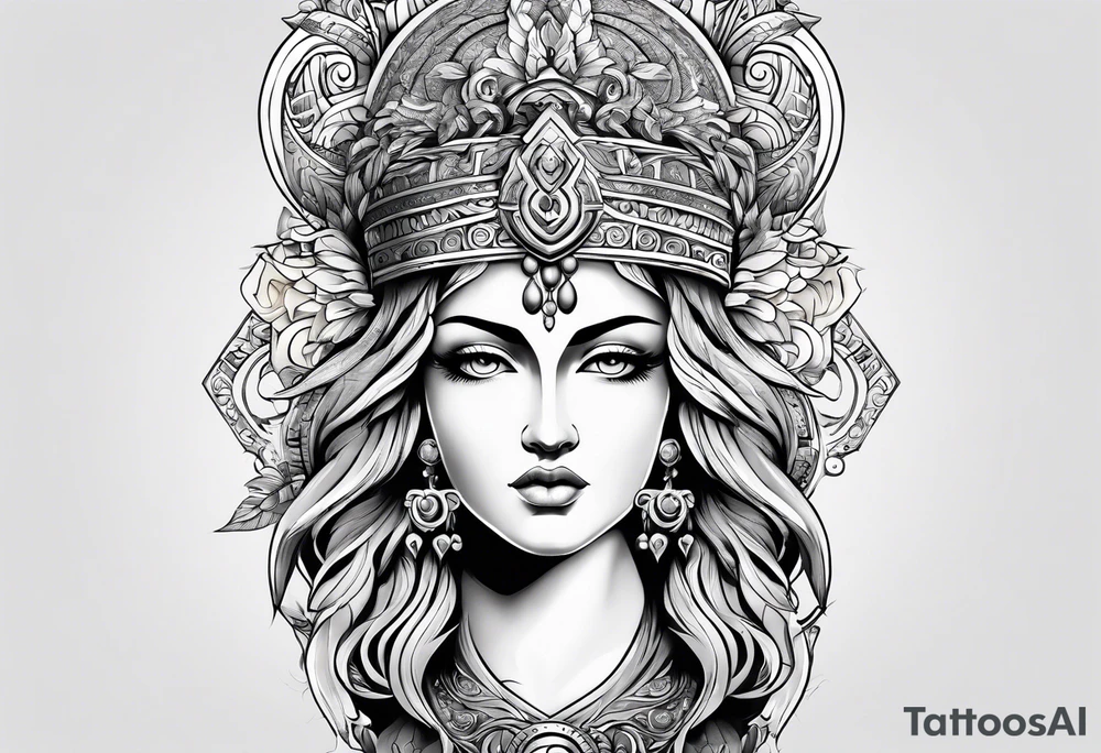 Greek mythology sleeve tattoo idea