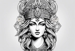 Greek mythology sleeve tattoo idea