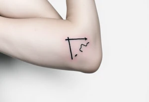 achilles the greek myth, in a symbol with no human shape tattoo idea