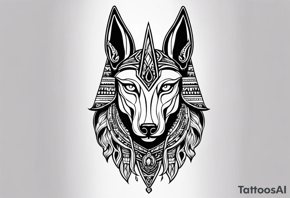 Anubis tattoo idea
