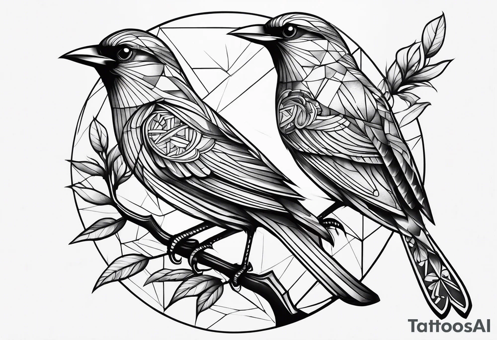 Birds tattoo idea