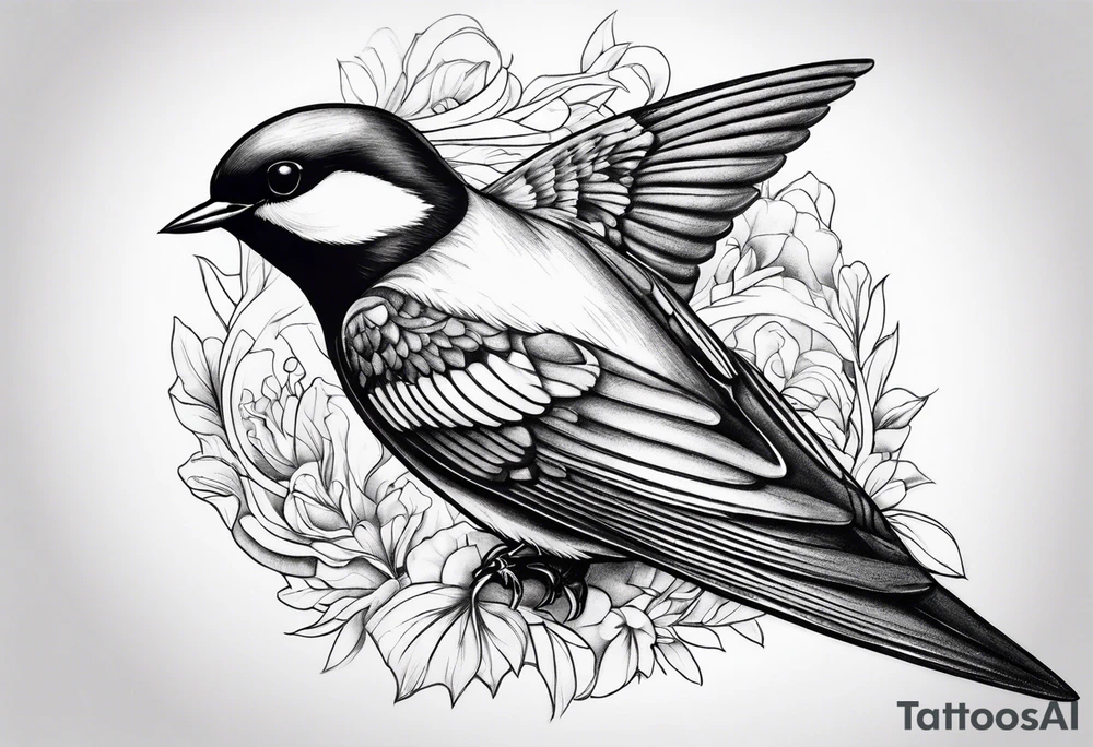 Swallow tattoo idea