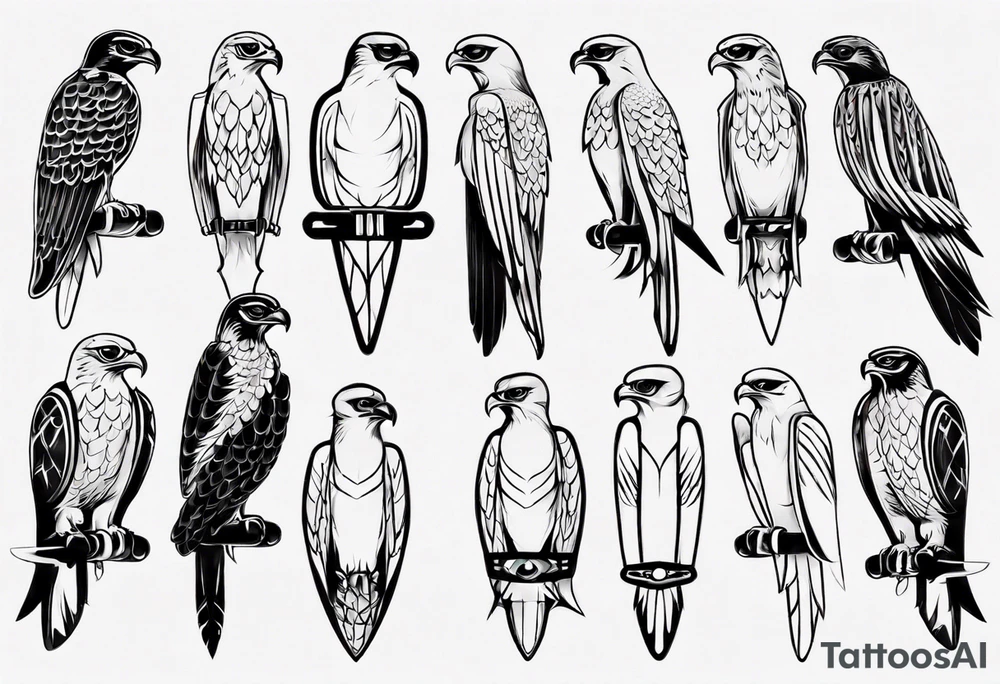 falcon tattoo idea