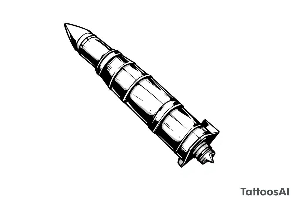 Rocket propelled grenade Russian tattoo idea