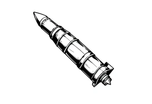 Rocket propelled grenade Russian tattoo idea