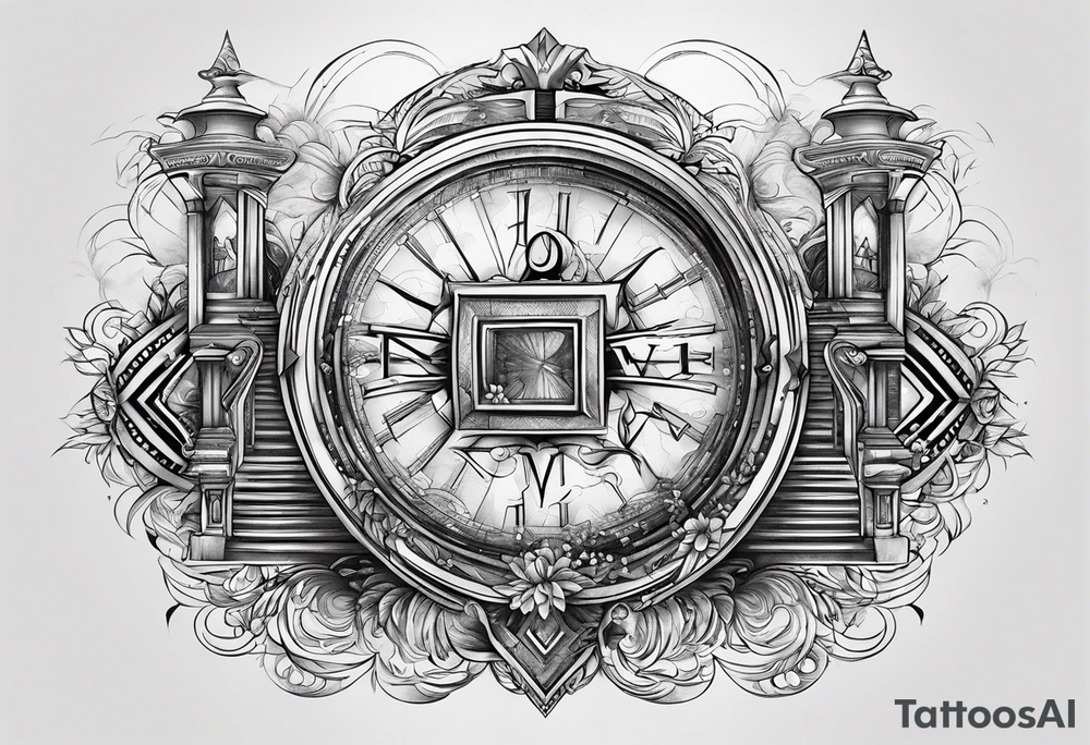 I was never there in text tattoo idea