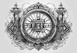 I was never there in text tattoo idea