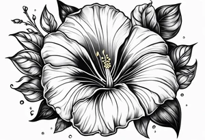 Morning Glory tattoo idea
