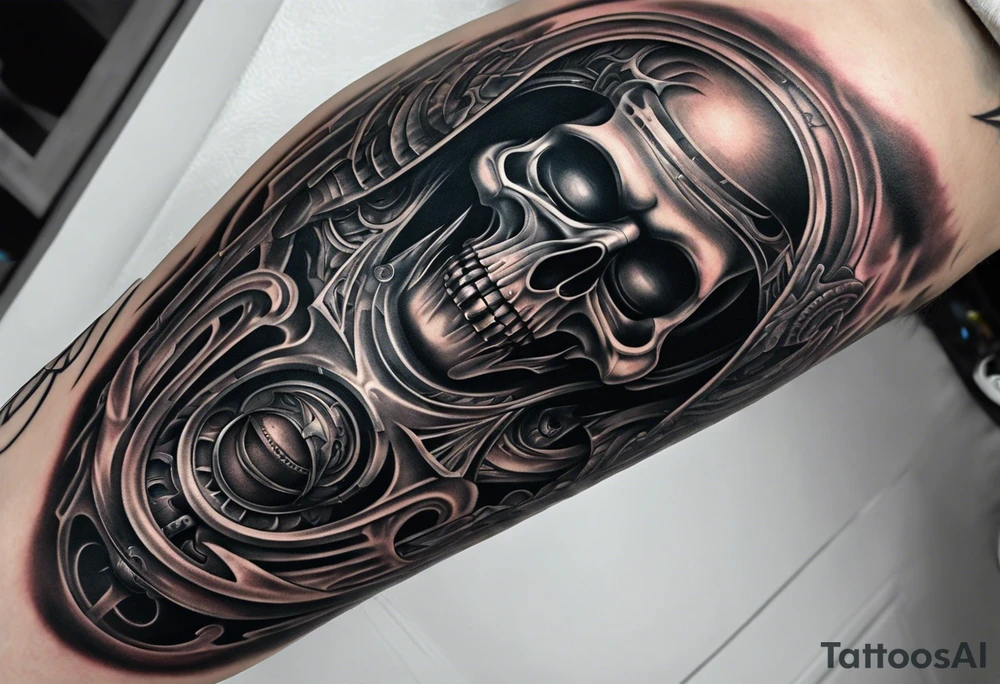 Evil knee tattoo tattoo idea