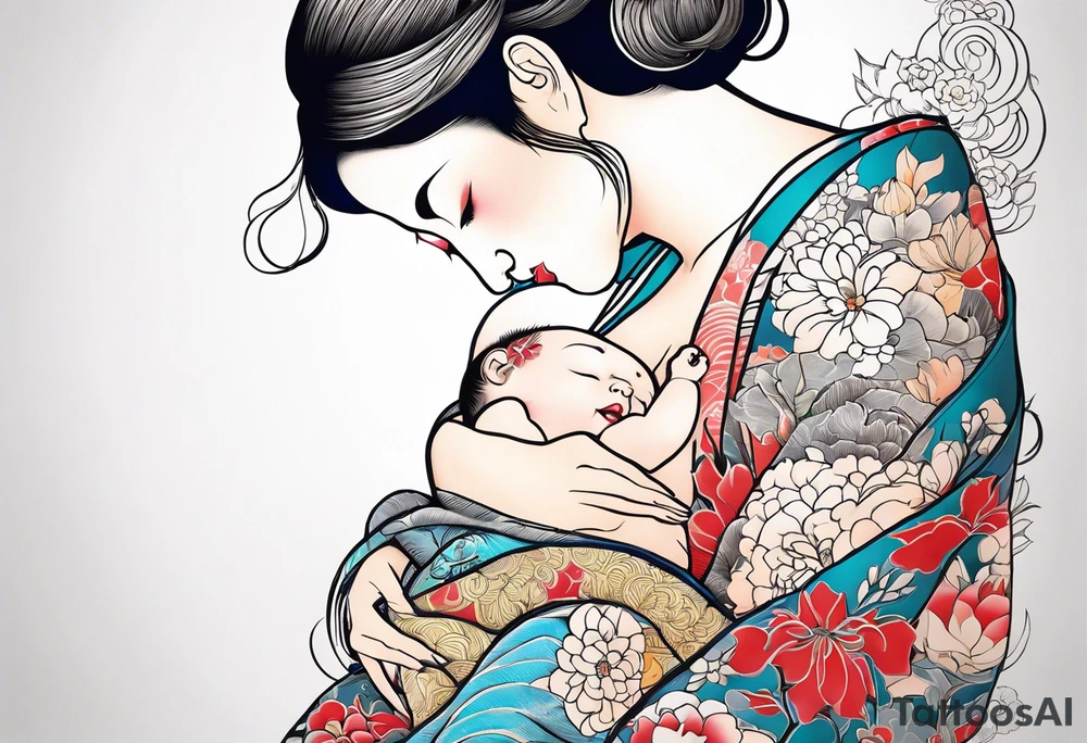 Breastfeeding tattoo idea