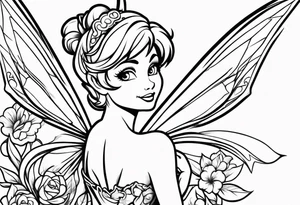 Tinker Bell tattoo idea