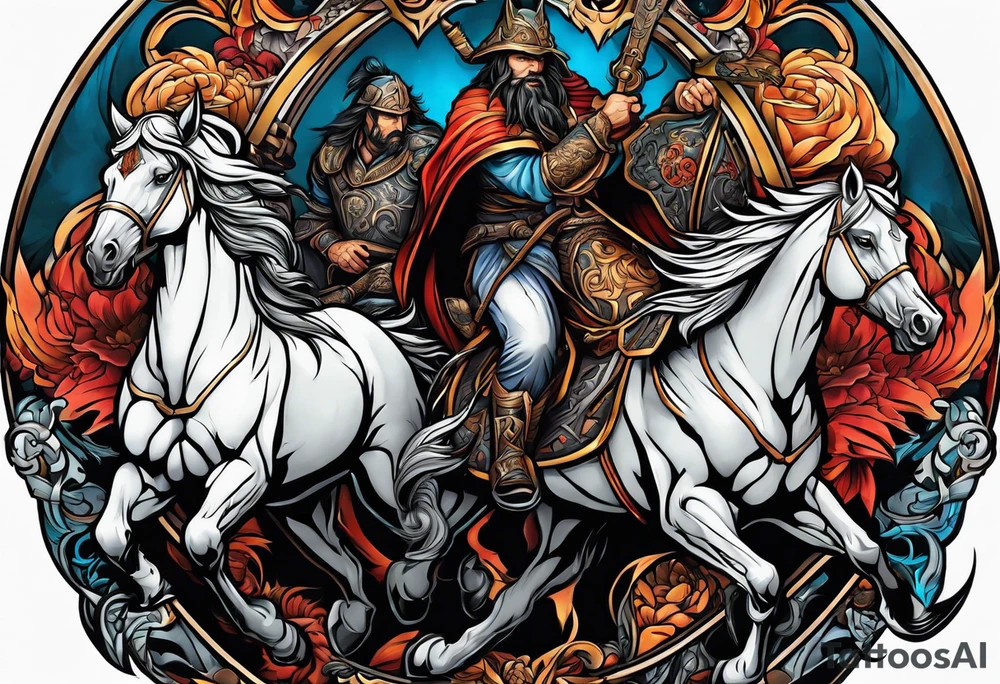 Four horsemen tattoo idea