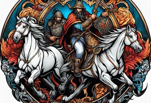 Four horsemen tattoo idea