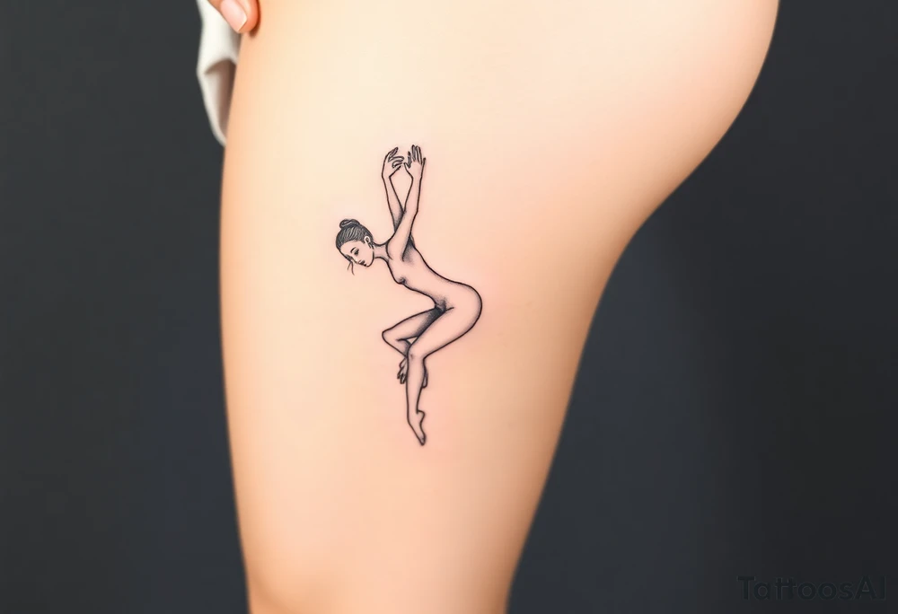 Contortionist tattoo idea