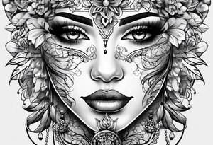 make me tattoo of makeup tattoo idea