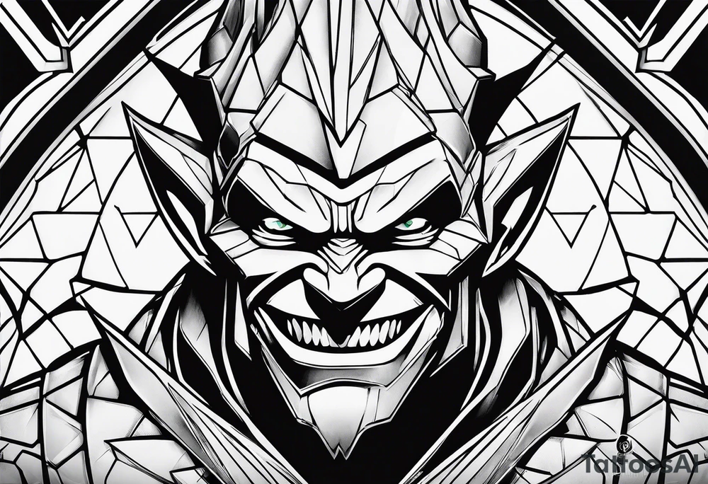Green goblin tattoo idea