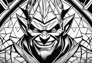Green goblin tattoo idea