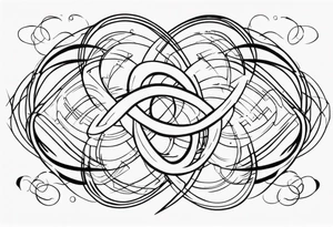 Infinity, family, love tattoo idea