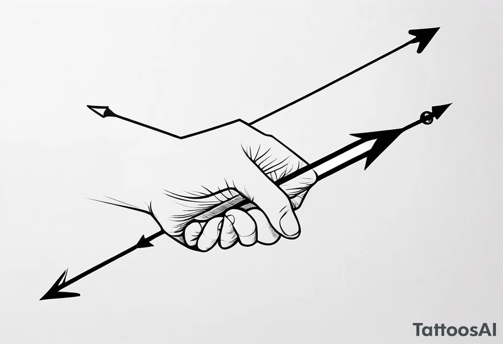 arrow wrist tattoo tattoo idea