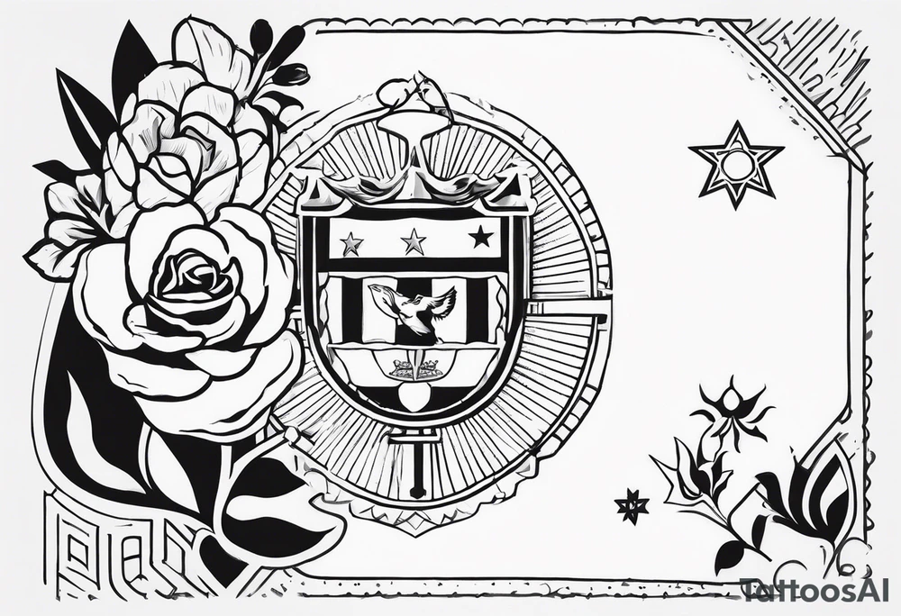 Original, España, Ecuador y Venezuela tattoo idea