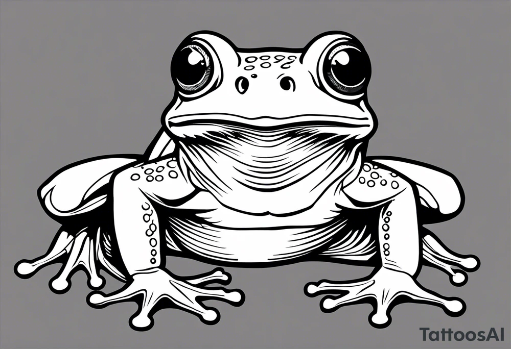 frog tattoo idea