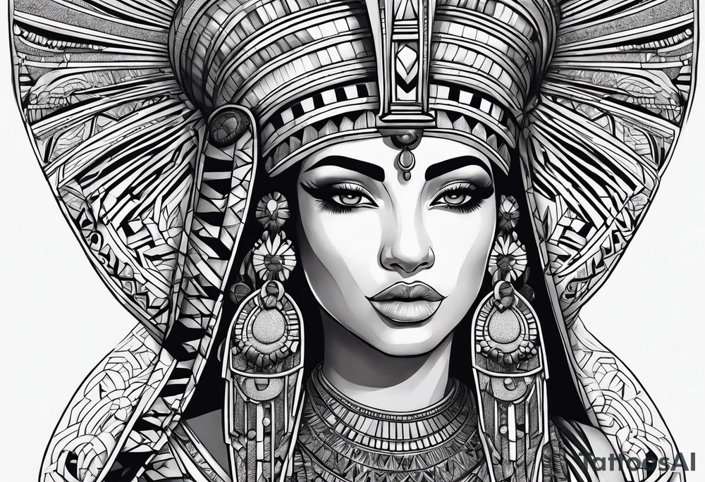 cleopatre tattoo idea
