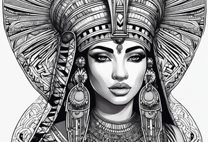 cleopatre tattoo idea