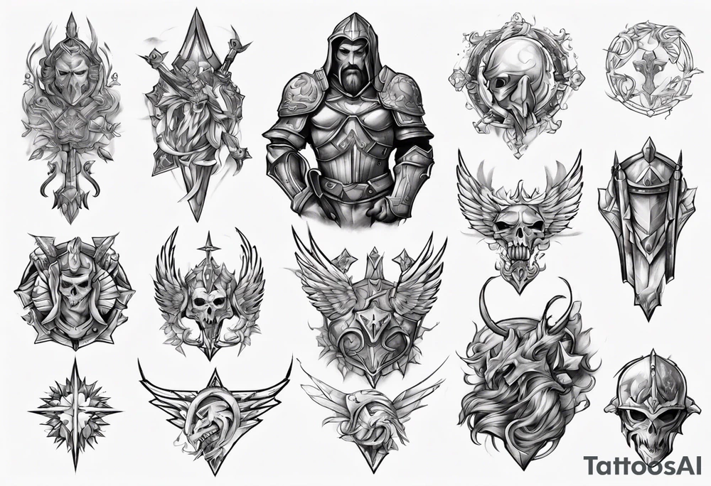 Paladin tattoo idea