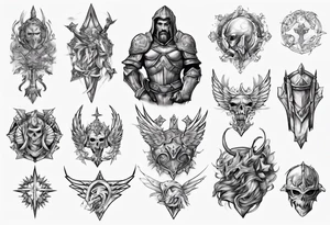 Paladin tattoo idea