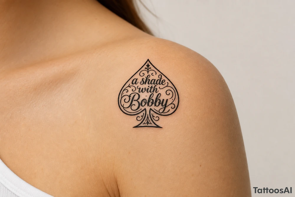 a shade with Bobby middle center inside the middle of the spade very super extremely traceable to trace onto notebook paper, very super extremely easy and simple traceable tracing black and white outlining outline coloring pages very super extremely traceable to trace onto notebook paper tattoo idea