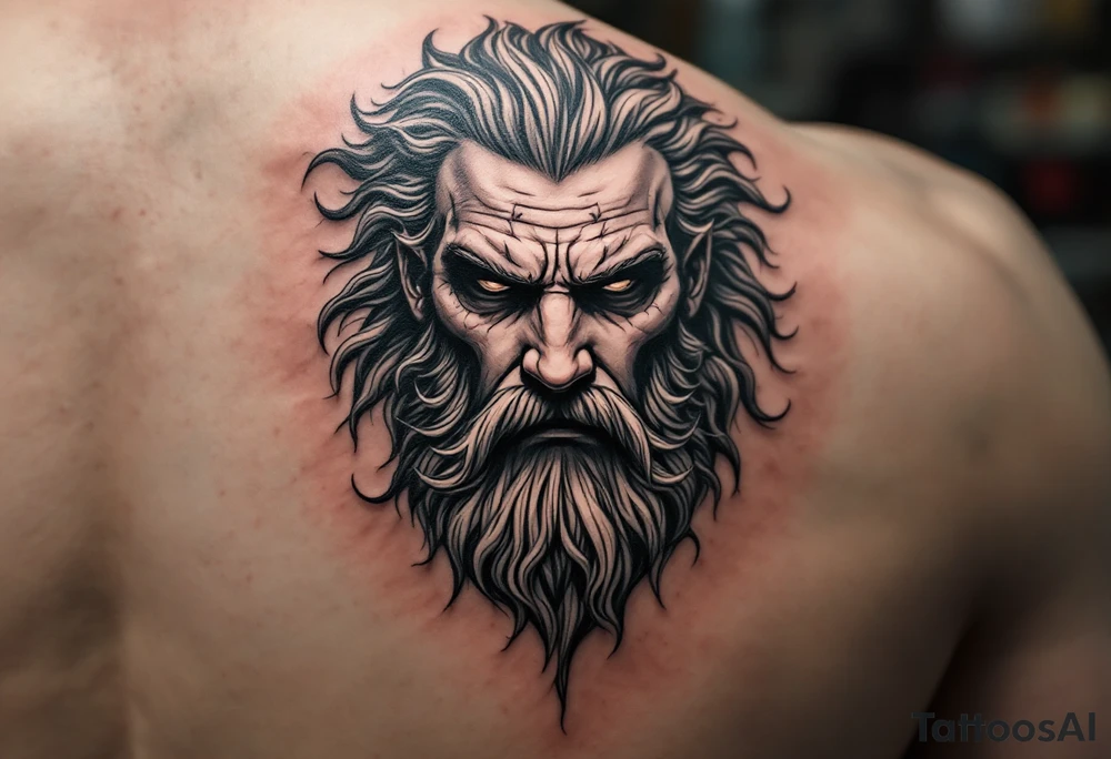 poseidon tattoo idea