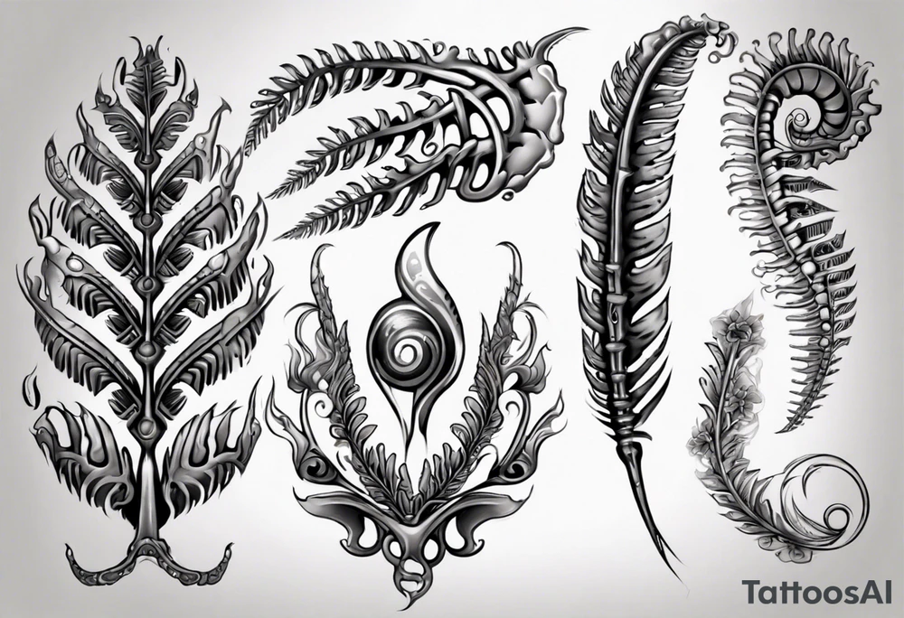Silver Fern, irish tattoo idea