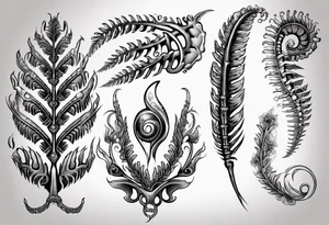 Silver Fern, irish tattoo idea