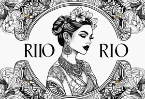 name Rio tattoo idea