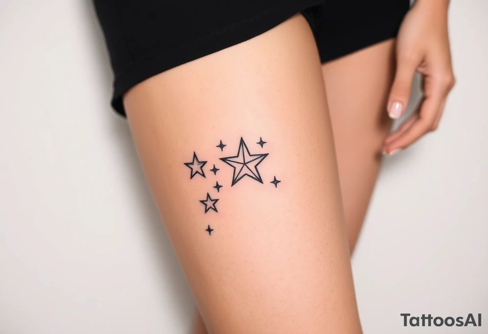 Stars tattoo idea